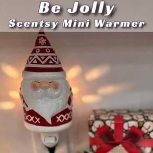 SCENTSY BE JOLLY MINI WARMER brand new in box!